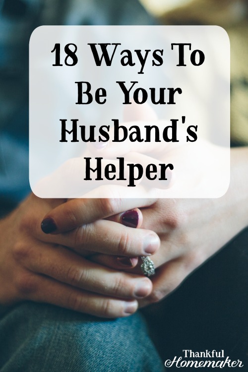 Take a peek with me as we see how we as women can carry out our God-given role as helper to our husbands. #helper #helpmeet @mferrell