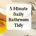Here is my quick checklist to keep my bathroom looking company ready all the time. @mferrell