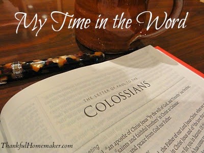 My Time in the Word