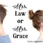Would your husband think he is married to Mrs. Law or Mrs. Grace. @mferrell