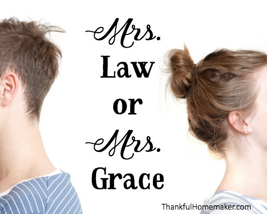 Would your husband think he is married to Mrs. Law or Mrs. Grace. @mferrell