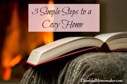 3 Simple Steps to a Cozy Home