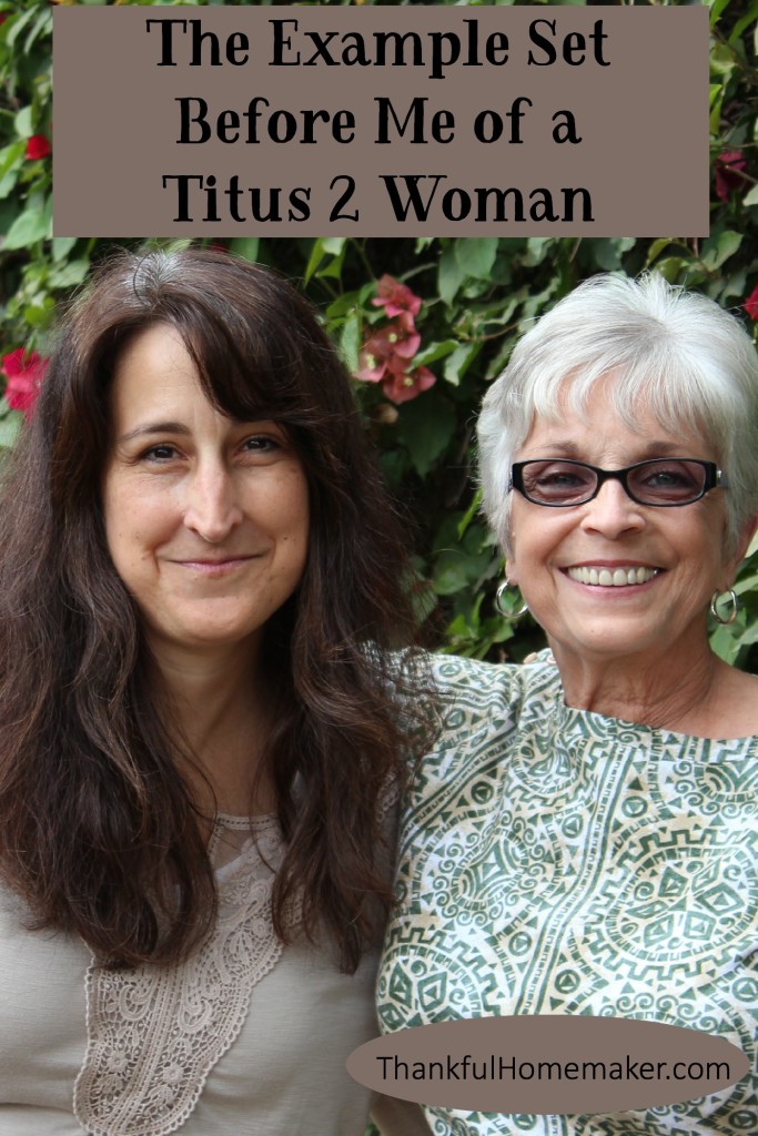 The Example Set Before Me of a Titus 2 Woman Pinterest