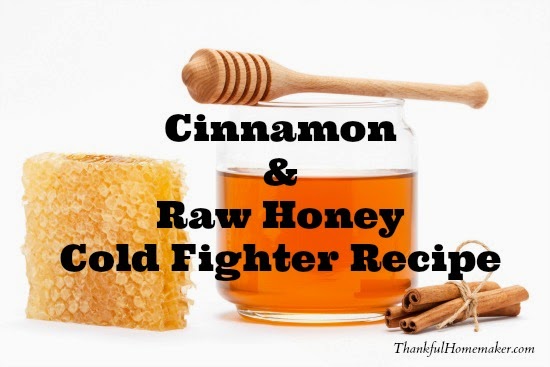 Cinnamon & Raw Honey Cold Fighter Recipe