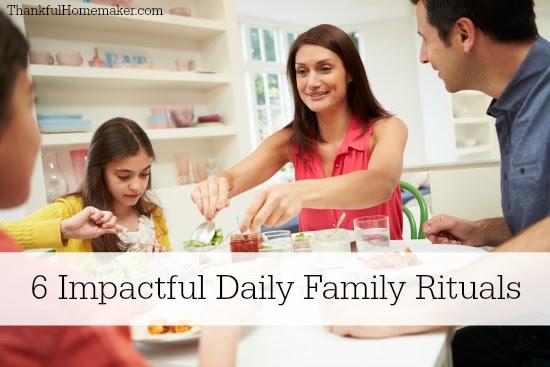 6 Impactful Daily Family Rituals