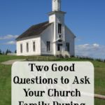 Here are two simple but very good questions to ask other believers when we are together: @mferrell