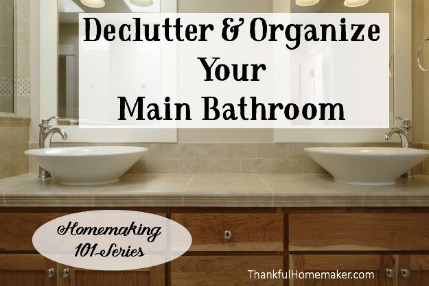 How to Organize Under Bathroom Sink Organization & DECLUTTER Hair Products  & Skincare 