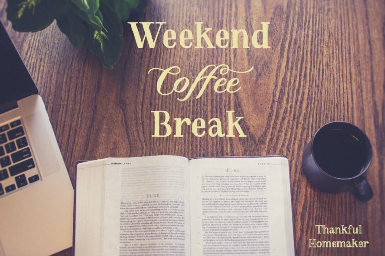 Weekend Coffee Break {October 20th}