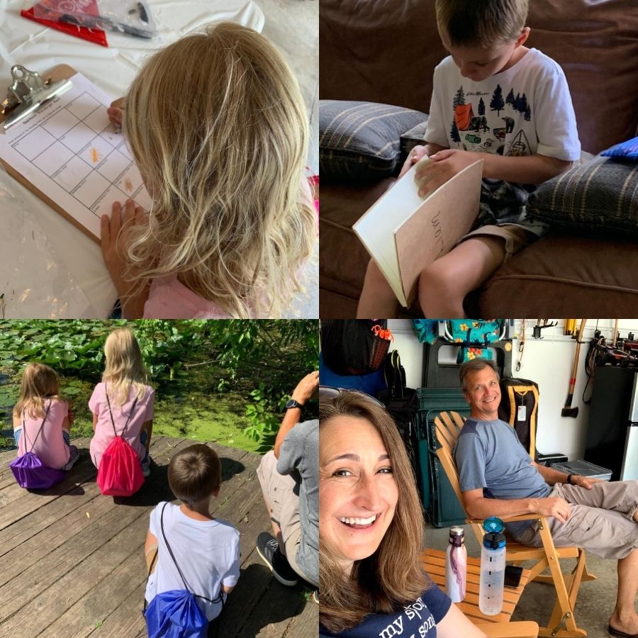 This summer, we decided to create a camp experience for our grandkids in our backyard. It was a fun way to create sweet memories with our grandchildren.