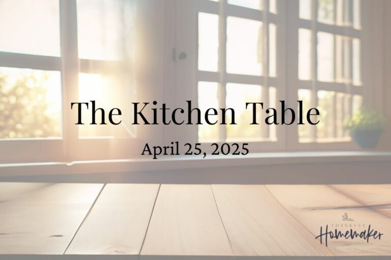The Kitchen Table | April 25, 2025