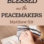 To be a peacemaker we need to be at peace with God. It starts here. We must no longer be God's enemy. God is the supreme peacemaker and now as his children, we should resemble our Father and be peacemakers. #sermononthemount #beatitudes #biblestudy #peacemakers @thankfulhomemaker