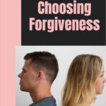Forgiveness is a choice.  It is not a denial that whatever hurt has been done against you isn’t real, but it does mean you need to face it and be reminded that not forgiving that sin against you is a sin in itself. #forgiveness @thankfulhomemaker
