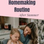 Are you struggling with getting back into a routine after the summer months? For us, our summer months are a bit more spontaneous and flexible, so I'm out of a daily routine quite often.
