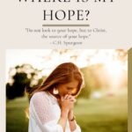 We don't have to live in hopelessness anymore as believers because Hope has come and it has come into my life by grace and Hope's name is Jesus. #hopeinjesus #homemakers #hope @mferrell
