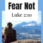 When we come to know Jesus as Lord and Savior - we are now to be people of faith - we are people who are told to Fear Not. @thankfulhomemaker