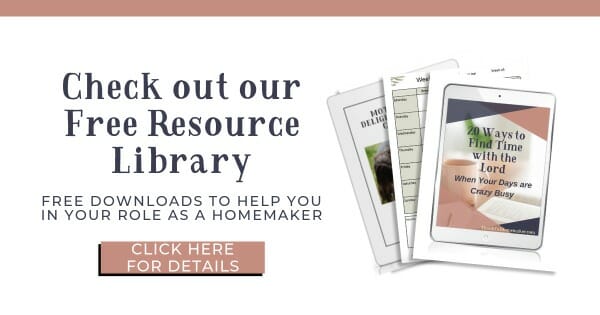 Free Resource Library Thankful Homemaker @mferrell