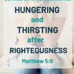 Those who hunger and thirst will be satisfied because they will find righteousness not in themselves but in Jesus. God is the only one and Him alone who can satisfy the deepest needs of our hearts. @biblestudy #sermononthemount @mferrell