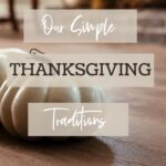 Thanksgiving is a sweet time to recognize as a family and express appreciation for all the benefits we've received from God and others. #thanksigiving #thankful #thanksgivingtraditions @mferrell