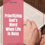 Spiritual growth doesn’t happen by osmosis – you have to be disciplined in putting God’s truth in your mind. #biblereading #biblestudy #bible #christianwomen #spiritualgrowth @thankfulhomemaker