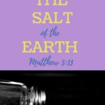 When Jesus tells us we are the salt of the earth, we need to note; he is making a statement of fact. This is who we are as God's children and kingdom people. We are salt (Sermon on the Mount - Matthew 5:13). #biblestudy #sermononthemount #saltandlight @thankfulhomemaker