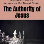 Jesus' words have authority because He is God. We cannot argue or disagree with the teachings in this sermon because they are the direct words of God.