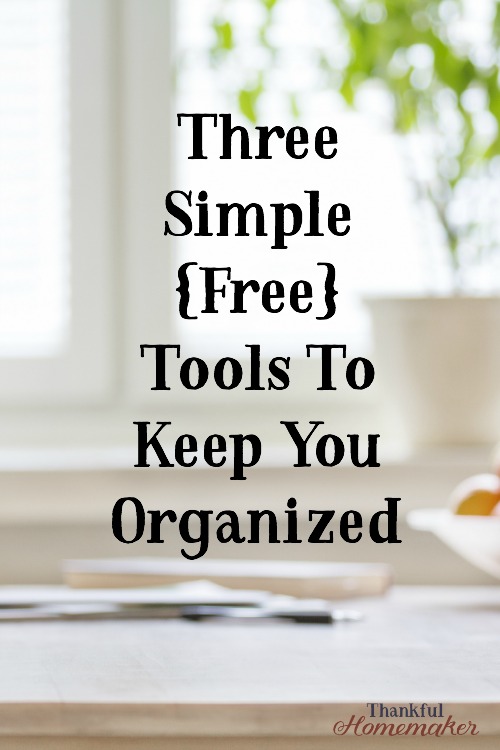 These are the three tools that I've used for many years to help keep my days organized and running a bit more smoothly. @mferrell