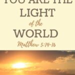 We who were once not just in darkness, but we were darkness, now have the glorious privilege to be light in the Lord. @thankfulhomemaker