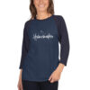 Thankful Homemaker 3/4 Sleeve Raglan Shirt - Image 3